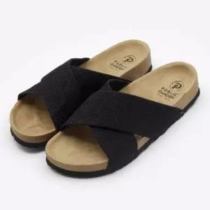 남성용 여름 실내외 슬리퍼 남자 외출용 사무실 신발