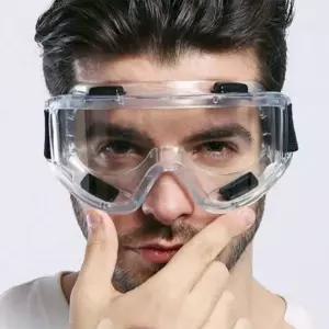 [에이치플러스몰]방진 안면 고글 용접 작업용 안전 보안경