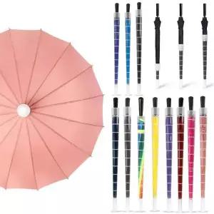 TBZ 물받이형 16K 일체형 컬러 장우산 패션우산 답례품