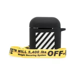 [오프화이트] 다이아그 실리콘 에어팟 케이스 29963424