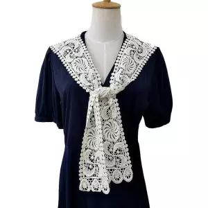 여자 가디건 어깨숄 레이스 망토 머플러 케이프 펀칭 머플러 망토 패션 니트 숄가디건 어깨숄 룩 케이프