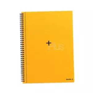 더블에이 플러스 좌철노트 A5 옐로우 절취 스프링/80매 148x210mm 권(1개입)