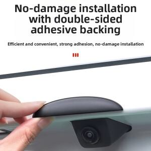 다양한 모델용 호환 후방 카메라 레인 쉴드 1개  와이드 엣지  자동차 트럭 SUV 백미러용