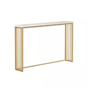 모던 선반 세라믹 현관테이블 콘솔장 북유럽 인테리어 폭좁은 골드 80 길이 75