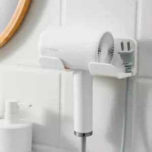 심플 무타공 헤어드라이기 거치대 드라이기 수납 홀더