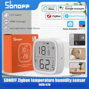 SONOFF SNZB 02D ZIGBEE LCD 스마트 온습도 스마트싱스 센서 제어 연동 어시스턴트