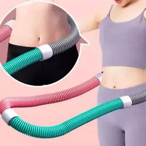 실내 훌라후프 다이어트 스프링 꽈배기 성인 훌라후프 지압