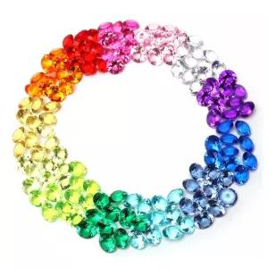 다이아몬드 보석칩 비즈 수세기 아동 수학 교구130p 감각발달 봄방학