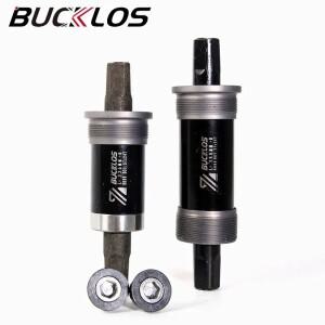BUCKLOS MTB 하단 브래킷 밀폐형 베어링 로드 바이크 BB 사각 크랭크셋 68mm 100mm 사이클링 부품