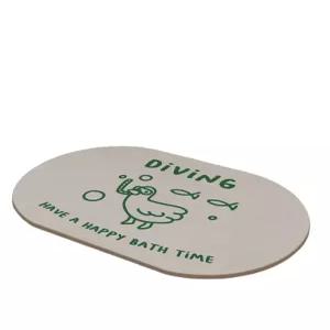 딱딱한 규조토발매트 화장실 발수건 하드 호텔식 대형 주방매트 욕실 발닦