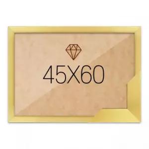 보석십자수액자 45x60 고급형 슬림 우드 골드