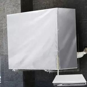 에어컨 실외기 커버 대형 차광막 에어컨 실외기 커버 방수 사계절 자외선 차단