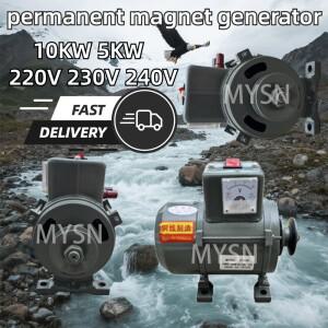 230V  에너지 영구 자석 발전기 저소음 10KW 농장 가정용 야외용