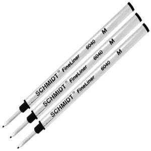 슈미트 Schmidt 파인라이너 6040 1.0mm 파이버 리필 심 블랙 미세 스프링 장착