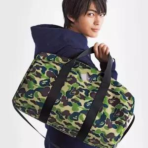 BAPE 보스턴 더플백 크로스백 에디션 밀리터리 카모