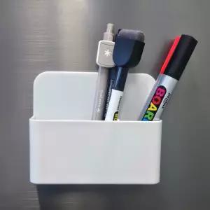(대형) 냉장고 화이트 보드 칠판 자석 펜꽂이 수납함/바구니/화이트보드/소품/정리함/다용도/보관함/홀더