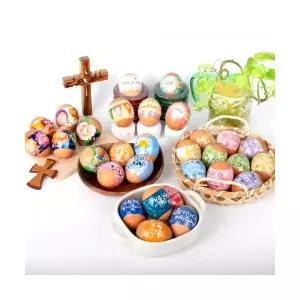 부활절계란포장지 고집계란수축포장지 디자인6종랜덤 6매1세트 부활절포장용품 부활절달걀포장지