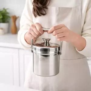 홈s 음식물 쓰레기통 2L 스텐 가정용