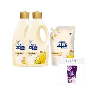 고농축 피죤 오리지널 써니가든 2L, 2개 + 오리지널 리필 1.6L, 1개 + 증정 (미스틱레인300ml,1개)