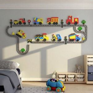 바이디움 아크릴 아이방 스티커 포인트 자동차 꾸미기 벽스티커