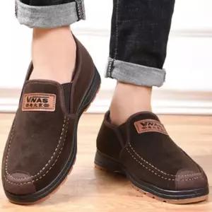 겨울 남자 털 신발 방한화 모던스타일 털슬립온 털슈 Zoc4+1tBR