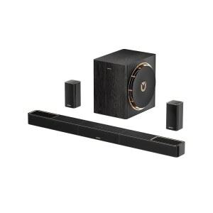 ULTIMEA Skywave X50 5.1.4ch TV용 무선 서라운드 사운드 시스템, 760W 프로페셔널 바 / 돌비 애트모스, 2개의 스피커 및 8인치 서브우퍼, GaN 앰프, 4K HDR 패스스루, HDMI eARC