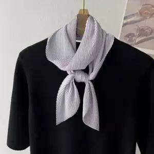 스카프 여성 나비끈 스트랩