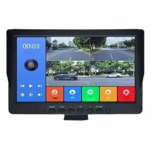 대형 화물차 후방 카메라 덤프트럭 10인치 4채널 사각지대