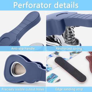 기타 피크업 펀치 키트 15가지 다양한 스트립 중형 위한 DIY 메이커 도구  홈 스튜디오를  선물