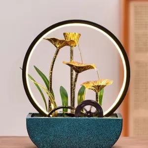 실내 분수대 물레방아 장식 이테리어 인공 폭포 집