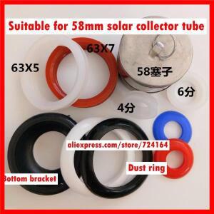 실리콘 젤 밀봉 O-링, 태양열 온수기 탱크 진공 유리 튜브, 바닥 누출 방지, 47mm,