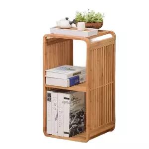 원목 소품 진열대 2단 3단 스탠드형 우드 인테리어 가구 장식장