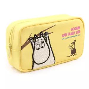 화장품 파우치 케이스 캐릭터 여행 소품가방 무민 (옐로우) [fB93B62]