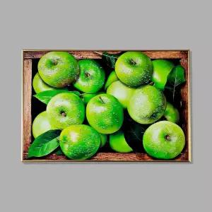 하이그로시 돈들어오는 보석 청사과 그림 풍수 액자집들이선물 대형 선물용 개원 금전수 사슴 금전운 인테