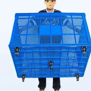 농작물 산업용 대형 바퀴 이삿짐 바구니 플라스틱박스 박스