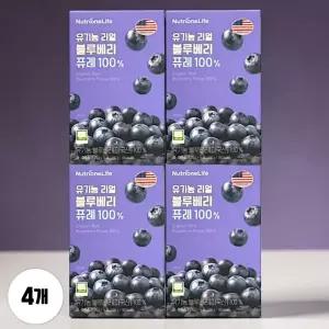 뉴트리원 리얼 블루베리 퓨레 안토시아닌 14포 4박스