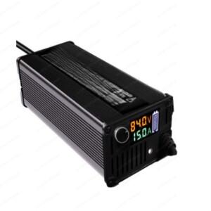 48V 12A 60V 8A 72V 충전기 LCD 디스플레이 납산 배터리 무유지보수 GEL