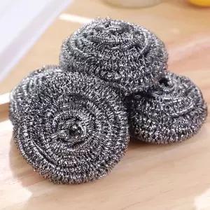 캠핑 차박 업소용 다용도 스텐 철수세미 20g 6개입 수세미 철수세미