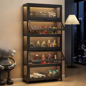 양주 수납장 피규어장 위스키 쇼케이스 장식장 그릇 와인