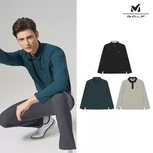 [NS홈쇼핑]밀레골프 26SS 남성 트리코트 카라티셔츠 3종[35710870]