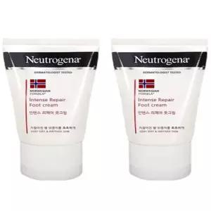 뉴트로지나 풋크림 56g2개 발 각질 연화제 뒤꿈치 갈라짐 연 고 로션(SH)