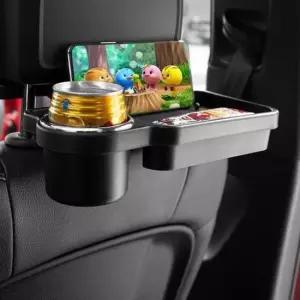 [CAR] 폴딩 헤드레스트 테이블 뒷자석 차량 컵홀더
