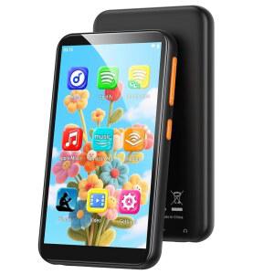 [미국배송] 블루투스 및 WIFI가 지원되는 용 AGPTEK 80GB MP3 플레이어 자녀 보호 기능이 있는 T07S 4인치 음악 SPOTIFY 최대 512GB 블랙