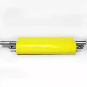 고무 컨베어 무동력 롤러 직경 70mm 폴리 우레탄