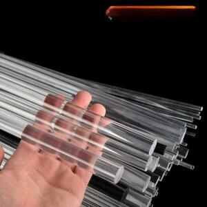 고투명 PC봉 폴리카보네이트봉 플라스틱 스틱 사이즈 방수 시트