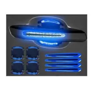 [CAR] 손잡이 문콕 문 스티커 자동차 블루 차량용 차문 8p D