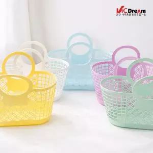 [티처스]빅드림 시장놀이 체험학습 구디백 미니 장바구니 파스텔 젤리백 5종