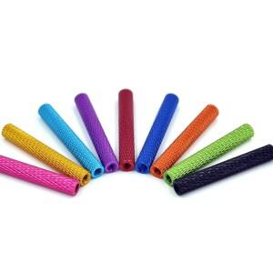 5개입 M2x202223mm 원형 알루미늄 기둥 로드 튜브 스탠드오프 합금 스페이서 스터드 패스너 RC 멀티로터 쿼