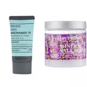 톤업 CC크림 흰피부 강화 바디크림 라벤더 적합 스크럽