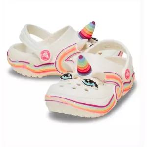 갤러리아 [크록스 본사][키즈] 클래식 아이엠 유니콘 라이트 클로그 토들러